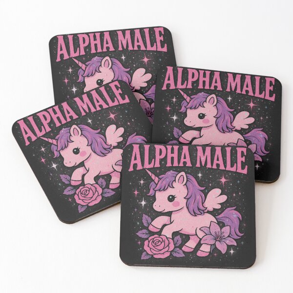 Item preview, Alpha Male - Kawaii Unicorn Streetwear Design designed and sold by XIIIZEK.