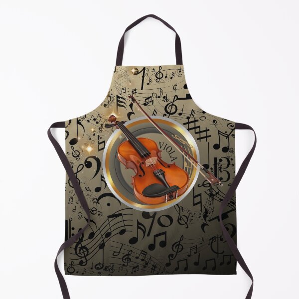 Item preview, Music Everywhere On Viola Original Graphic Artwork designed and sold by BrightrDayMusicArt.