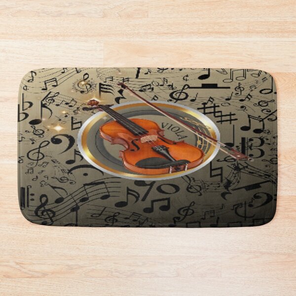 Item preview, Music Everywhere On Viola Original Graphic Artwork designed and sold by BrightrDayMusicArt.