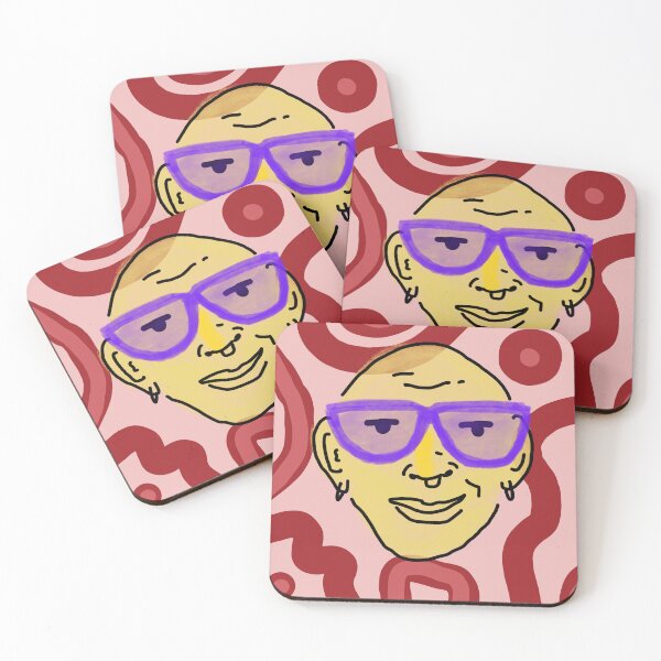 Item preview, Glasses guy designed and sold by Laura Wong.