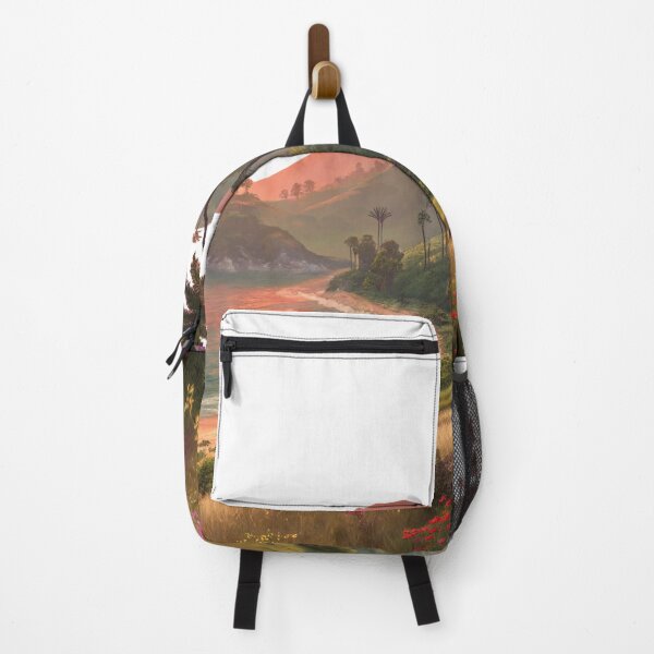 Item preview, Enchanting Sunset: Mystical Hillside Seaside Forest designed and sold by Melia-Store.
