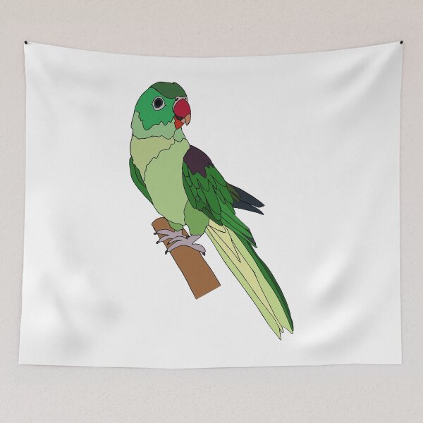 Item preview, Alexandrine Parrot designed and sold by nolessjess.