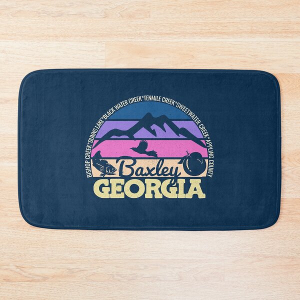 Item preview, Baxley Georgia Sunset Retro Vintage Local Pride Logo designed and sold by CRHPOD20.