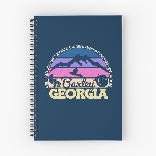 Artikelvorschau, Baxley Georgia Sonnenuntergang Retro Vintage Lokales Stolz-Logo entworfen und verkauft von CRHPOD20.