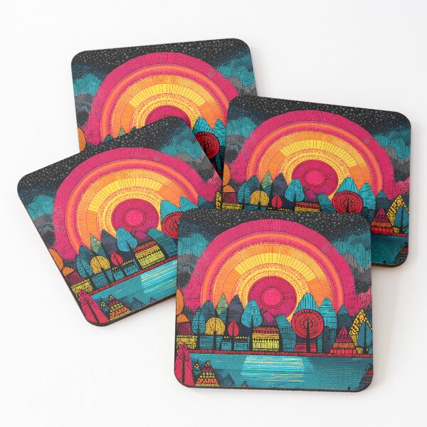 Item preview, Totem in the Painted Sky designed and sold by AutoPopStudio.