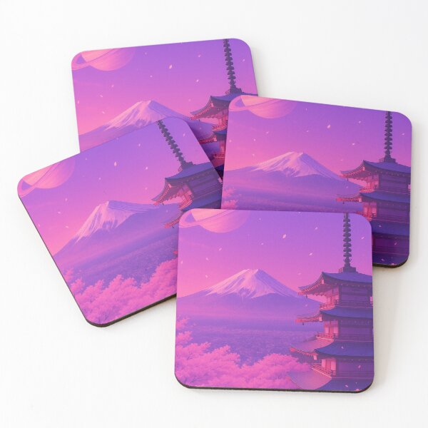 Item preview, Mount Fuji Japan Saturn Aesthetic designed and sold by Patternicity.