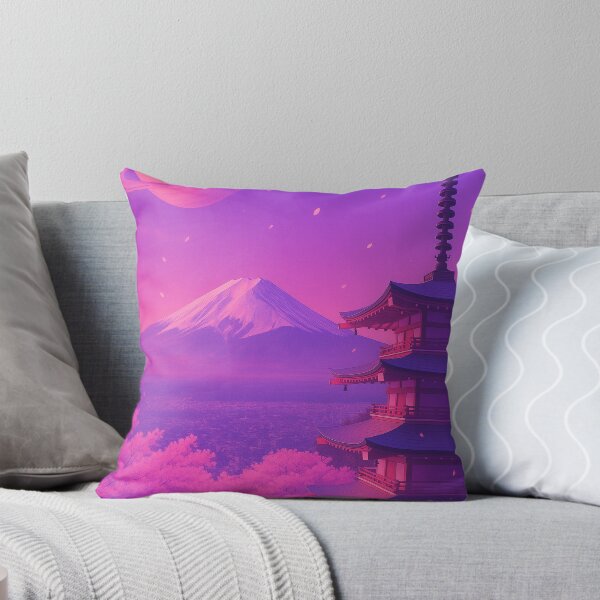 Artikelvorschau, Berg Fuji Japan Saturn Ästhetik entworfen und verkauft von Patternicity.