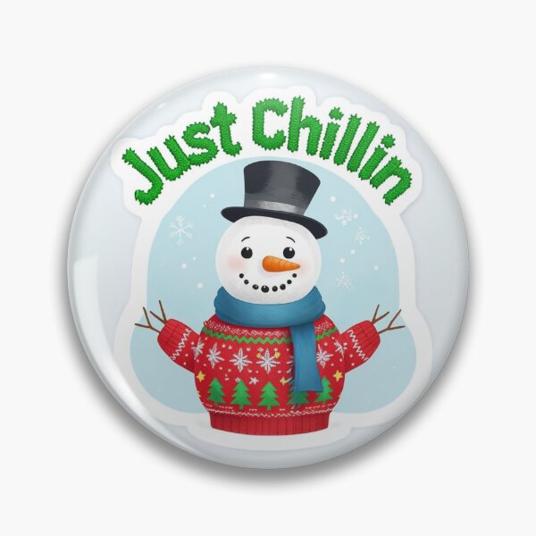 Artikelvorschau, Der Schneemann ist einfach nur am Chillen entworfen und verkauft von MamaHiba.