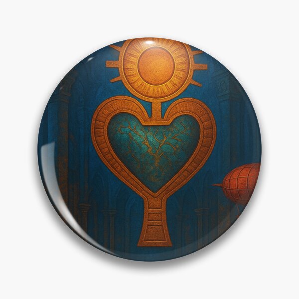 Item preview, The Solar Heart of the Steampunk Temple designed and sold by VidyoeDesigns67.