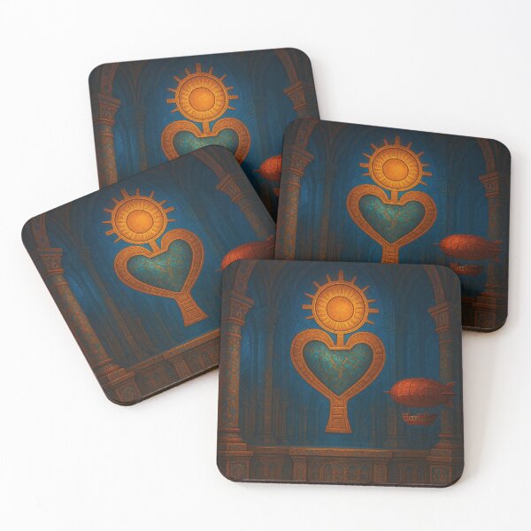Item preview, The Solar Heart of the Steampunk Temple designed and sold by VidyoeDesigns67.