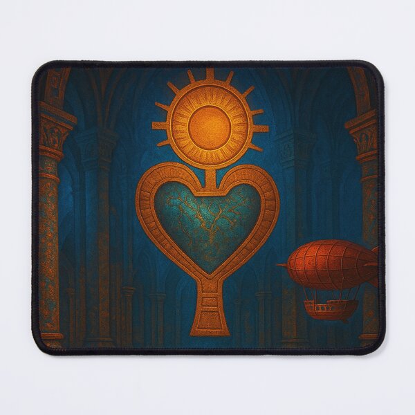 Item preview, The Solar Heart of the Steampunk Temple designed and sold by VidyoeDesigns67.