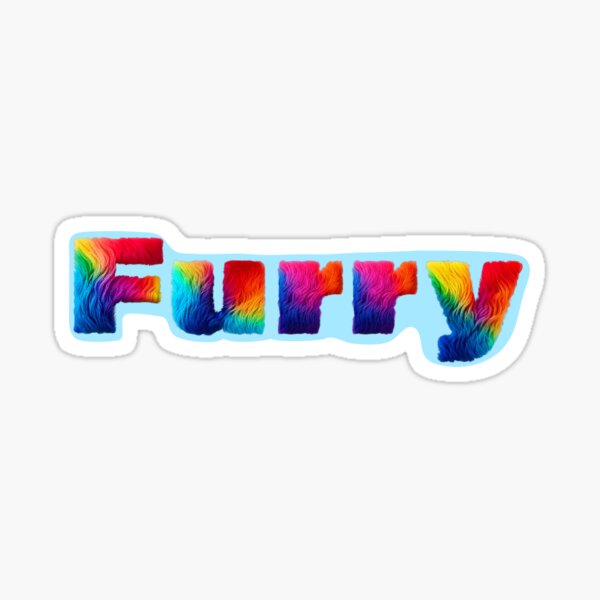 Furry Sticker