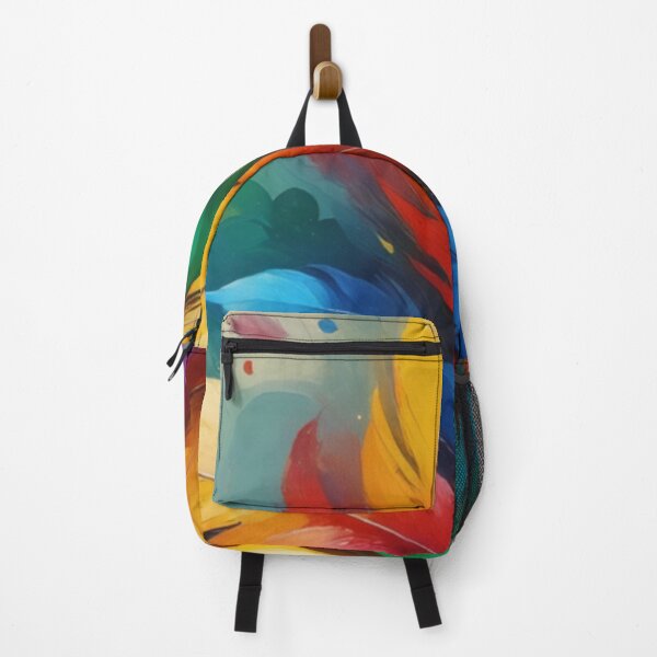 Item preview, Colorful feathers swirling in the wind designed and sold by GhadeerGhonaim.