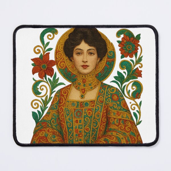 Item preview, Golden Lady – Art Nouveau Portrait Inspired by Klimt designed and sold by branaghbel.