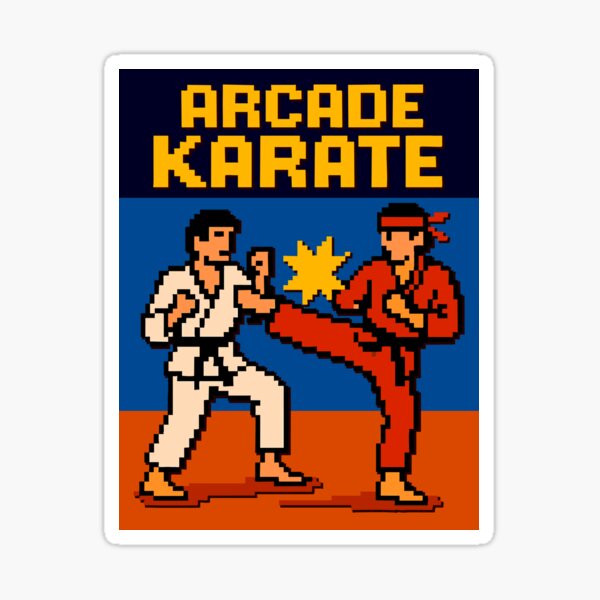 Item preview, Arcade Karate Fighters designed and sold by SteadyRolling.