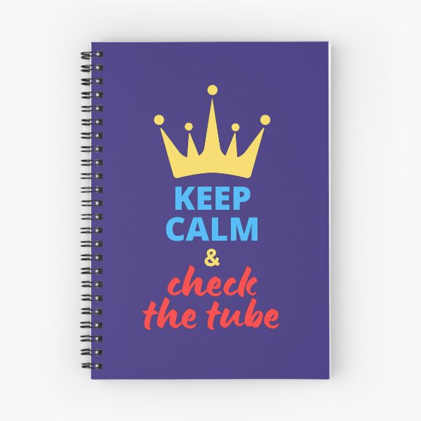 Item preview, Keep Calm and Check The Tube designed and sold by hcascade.