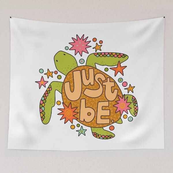 Item preview, Just Be Abstract Sea Turtle designed and sold by GraceMakes03.