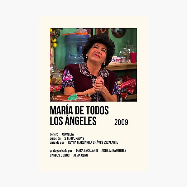 Item preview, MarÍa De Todos Los Ángeles Poster designed and sold by melisa11hernand.