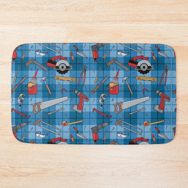 Item preview, Household Tools Plaid designed and sold by Lisann.