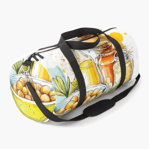 Item preview, Hummus Recipe - A Vibrant Culinary Creation with Fresh Ingredients and Bold Colors designed and sold by OlfactoART Studio.