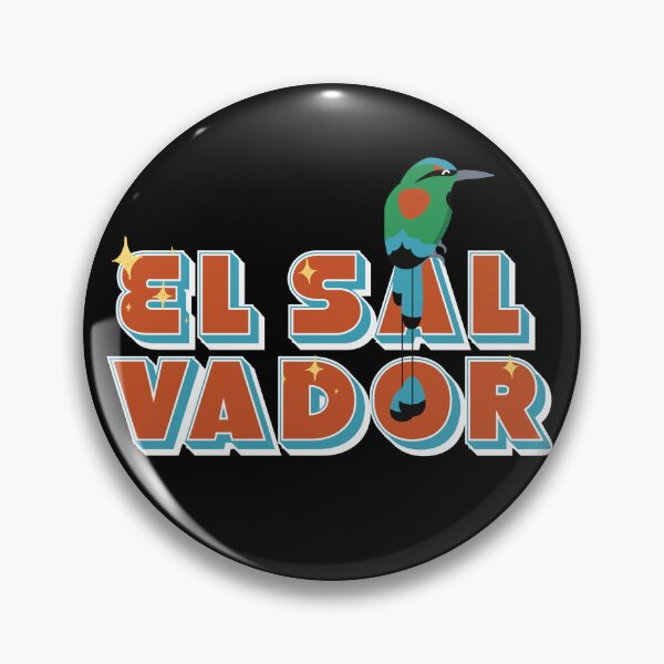 Item preview, El Salvador with Torogoz National Bird designed and sold by Claustronautas.