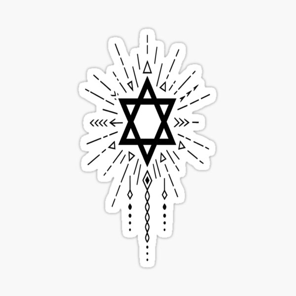 Item preview, Sacred Geometric Starburst Design - Mystical Symbolic Art designed and sold by omerckaca.