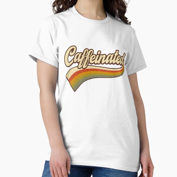 Item preview, Caffeinated – Retro Coffee Lover in Bold Vintage Style designed and sold by GothicPages.
