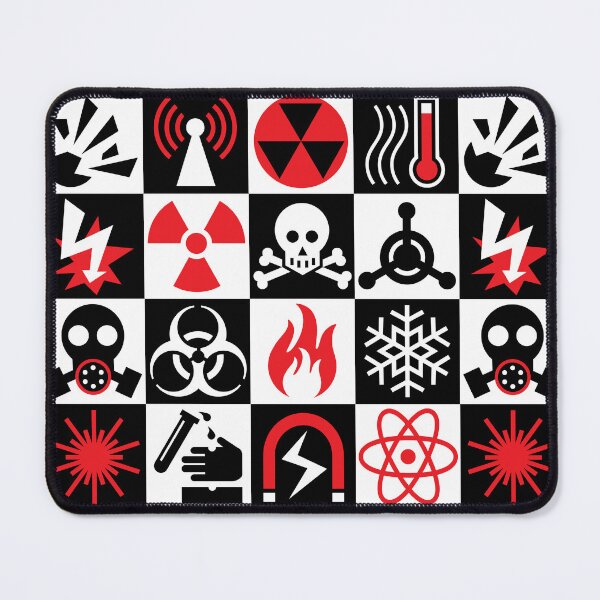 Item preview, Hazard Danger Icons designed and sold by Lisann.