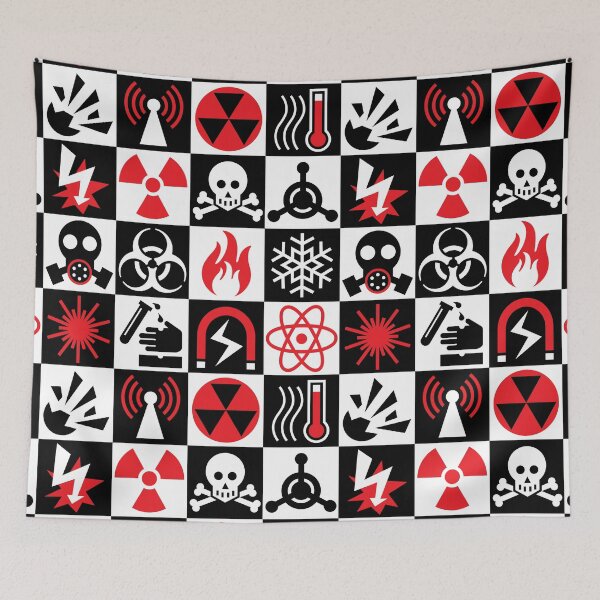 Item preview, Hazard Danger Icons designed and sold by Lisann.