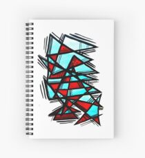 Blood and ice Spiral Notebook