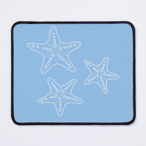 Item preview,  starfish bunch white/blue designed and sold by PurpleDingo.