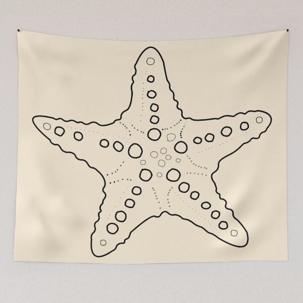 Item preview, coastal starfish designed and sold by PurpleDingo.
