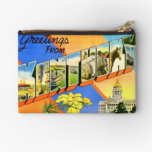 Item preview, Retro Kentucky Travel Poster Design designed and sold by DankThreads.