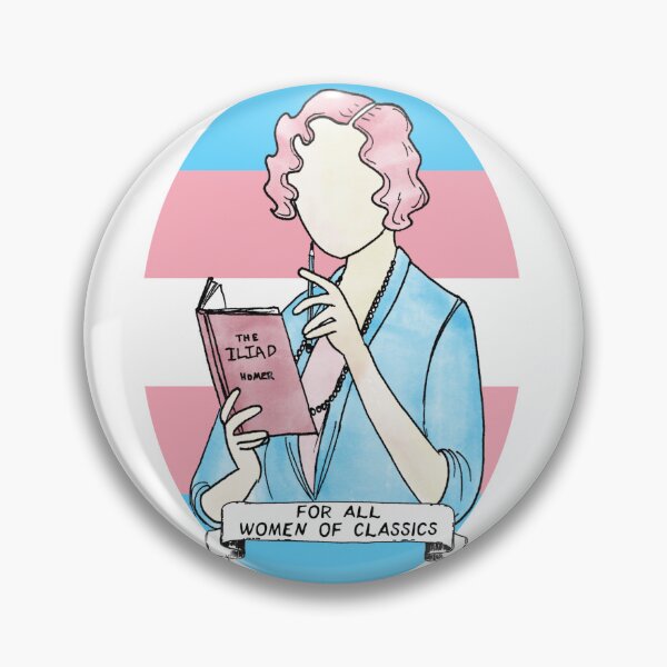 Item preview, Copy of For All Women Of Classics - pink/blue/trans designed and sold by GreekMythComix.