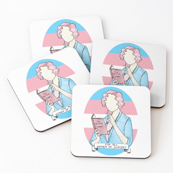 Item preview, Copy of For All Women Of Classics - pink/blue/trans designed and sold by GreekMythComix.