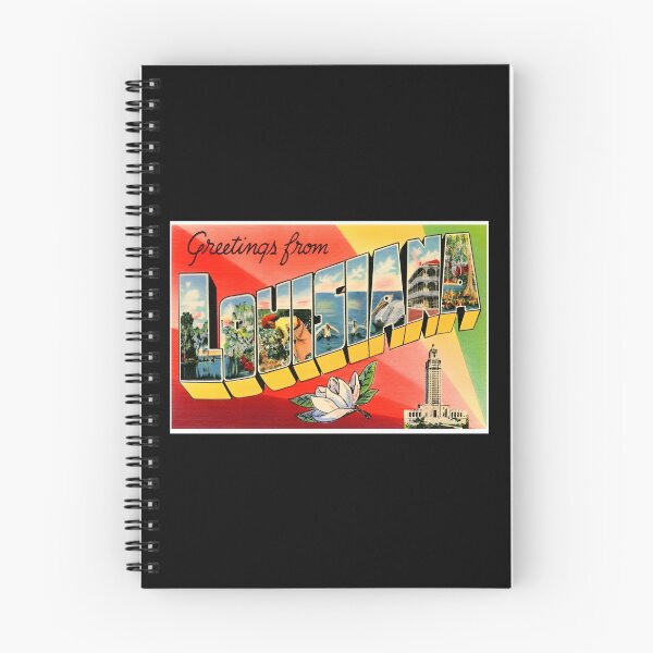 Aperçu de l'œuvre Affiche de voyage rétro de la Louisiane créée et vendue par DankThreads.