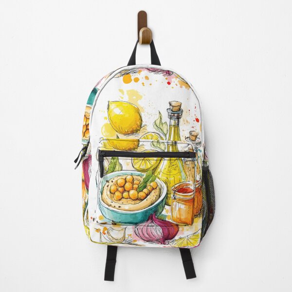 Item preview, Bursting Flavors of Hummus- A Vibrant Middle Eastern Culinary Symphony designed and sold by OlfactoART Studio.