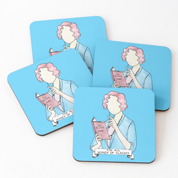 Item preview, For All Women Of Classics - pink/blue designed and sold by GreekMythComix.
