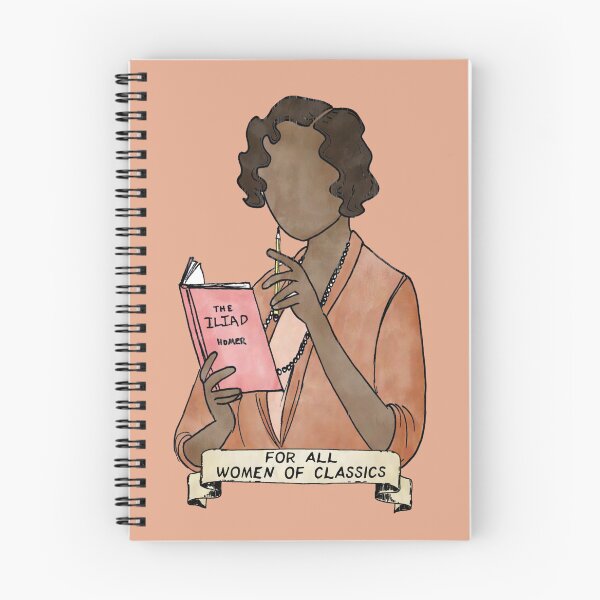 Item preview, For All Women Of Classics - terracotta jacket version designed and sold by GreekMythComix.