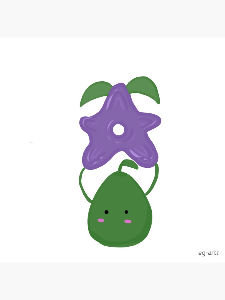 Aperçu 3 sur 3. Sticker avec l'œuvre Junimo, goutte d'étoile créée et vendue par eg-artt.