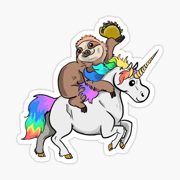 Taco Bout Majestic! Sticker