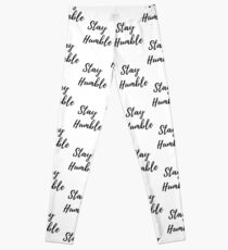 Stay Humble Word Art Leggings