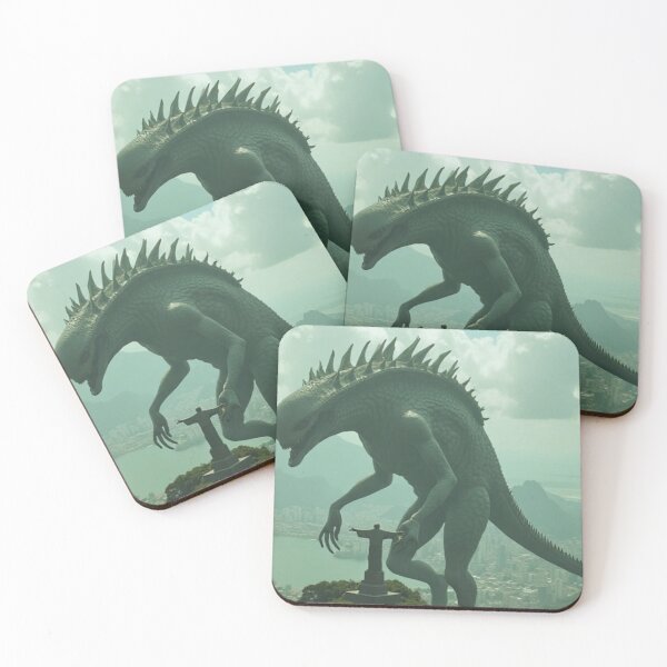 Item preview, Christ the Kaiju – Giant Monster Over Rio designed and sold by Artitude Studio.