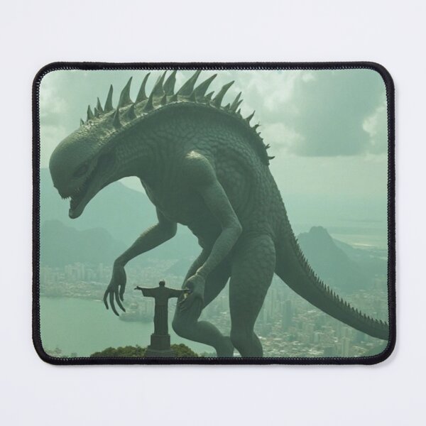 Item preview, Christ the Kaiju – Giant Monster Over Rio designed and sold by Artitude Studio.