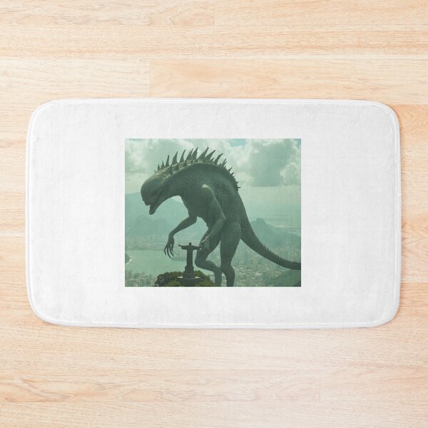 Item preview, Christ the Kaiju – Giant Monster Over Rio designed and sold by Artitude Studio.