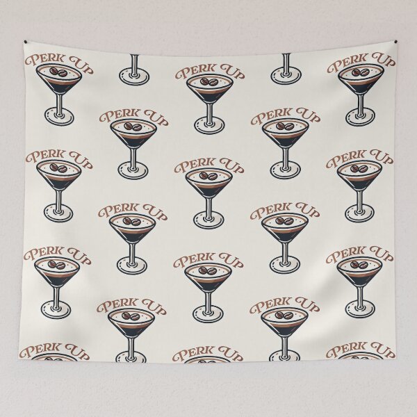 Item preview, Perk Up Espresso Martini Vintage designed and sold by reka-designs.
