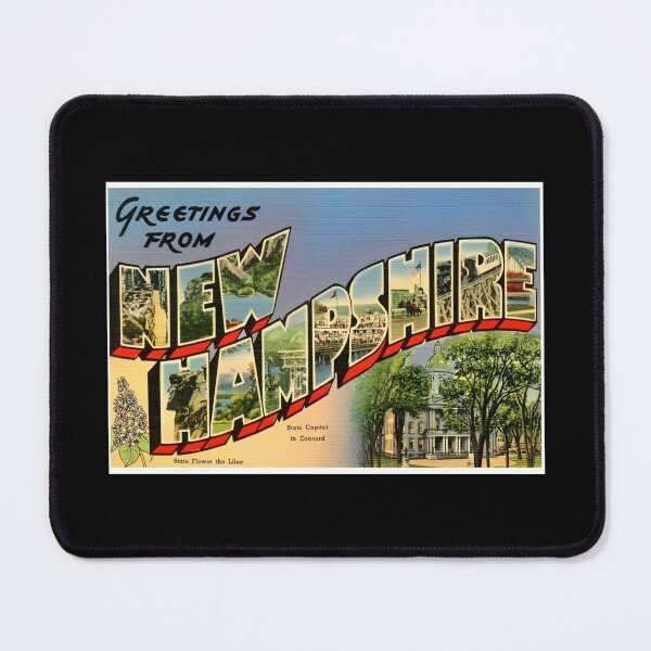 Item preview, Greetings from New Hampshire Vintage Travel Design designed and sold by DankThreads.