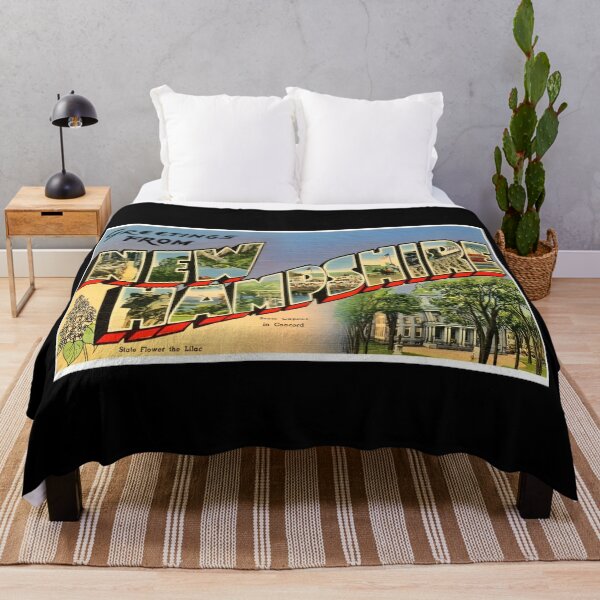 Item preview, Greetings from New Hampshire Vintage Travel Design designed and sold by DankThreads.