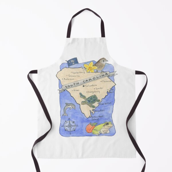 Item preview, Map of South Carolina - State Map designed and sold by Platinumfrog.