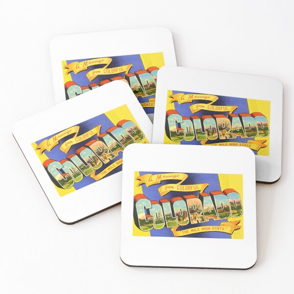 Item preview, Colorado Vintage Travel Poster Design designed and sold by DankThreads.